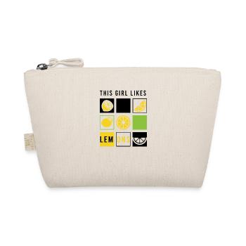 Fille aime les agrumes citron d'été - Trousse biologique - nature - Devant
