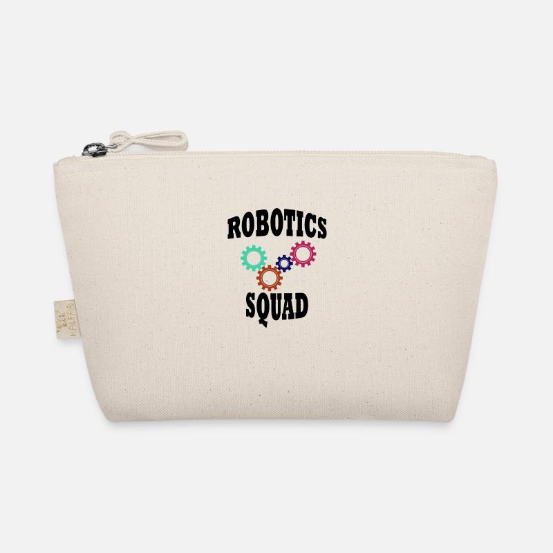Robot Fan Funny Saying Robotics Squad Organic Pouch