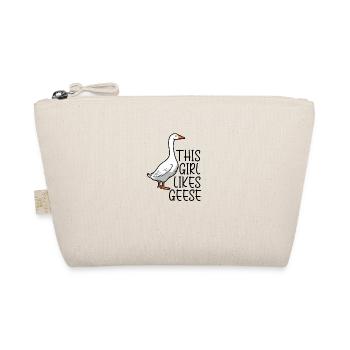 Une fille aime les oies, la nature, les animaux, - Trousse biologique - nature - Devant