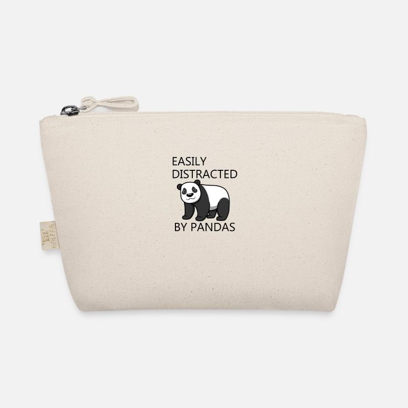 Distracted by Pandas Australian Eucalyptus Bear Organic Pouch