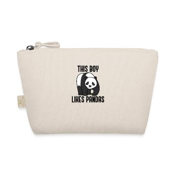 Citation amusante de l'ours panda, animal sauvage - Trousse biologique - nature - Devant
