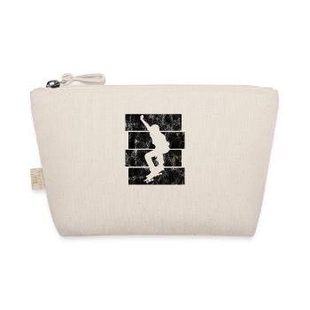 Skateboarder Skateboard Skater Skate Skateing - Trousse biologique - nature - Devant