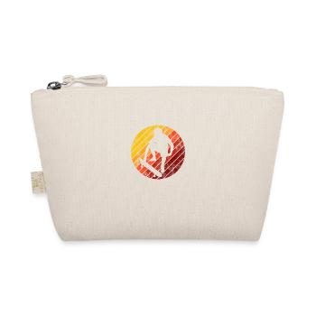 Skateboarder Skateboard Skater Skate Skateing - Organic Pouch - nature - Front
