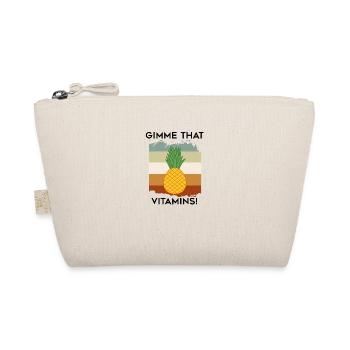 Gimme Vitamins, ananas et fruits exotiques sains - Trousse biologique - nature - Devant