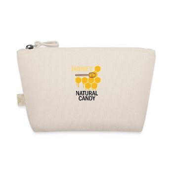 Natural Candy Wilderness Honey Cute Bees - Organic Pouch - nature - Front