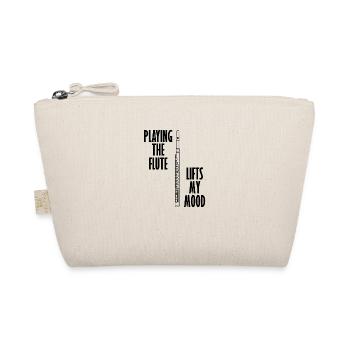 Flute Lifts Mood Orchestra Flutst Classical Music - Organic Pouch - nature - Front