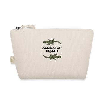 Alligator Squad Nature Wildlife Animal Crocodiles - Organic Pouch - nature - Front