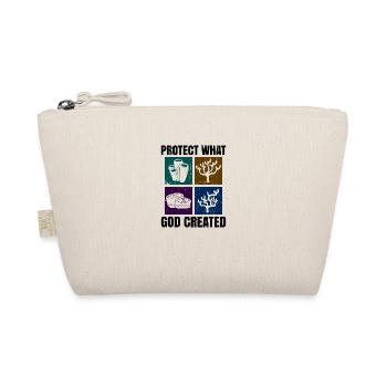 Protect Coral Reefs Bible Faith Creation - Organic Pouch - nature - Front