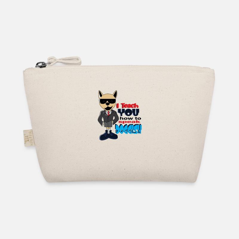 Speak Doggish Ironic Quote Professional Dog Organic Pouch