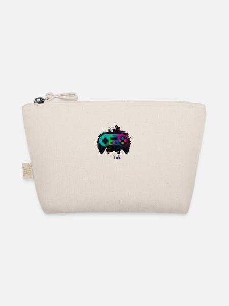 Retro Console - Organic Pouch - nature - Front