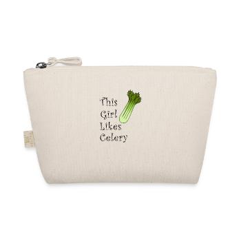 Une fille aime le céleri et les poireaux - Trousse biologique - nature - Devant