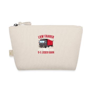 LKW Fahrer Geschenk Brummi Vater - Bio-Täschchen - Natur - Vorne
