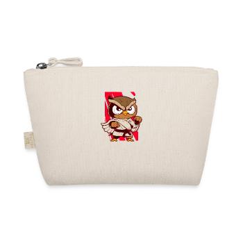 Ironic Wildlife Bird Artsy Eulen Sports - Bio-Täschchen - Natur - Vorne