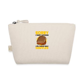 Citation ironique sur la consommation de gaufres - Trousse biologique - nature - Devant