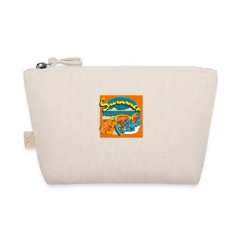 Summer vibes Retro style - Organic Pouch - nature - Front