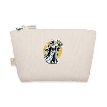 Grim Reaper Flowers Illustration - Organic Pouch - nature - Front