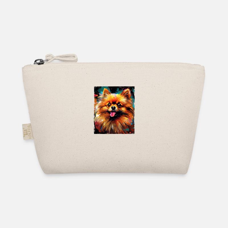 Portrait de chien de Poméranie Trousse biologique