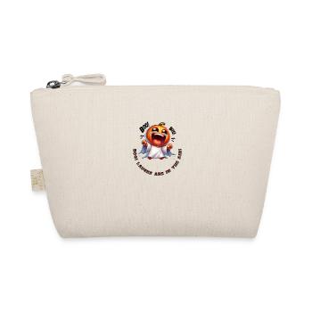 Boo! Laughs are in the air! Laughing Ghost Pumpkin - Organic Pouch - nature - Front