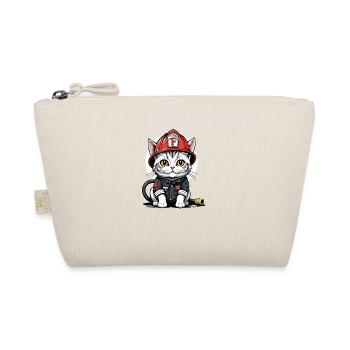 Chat Pompiers Chat Amour Chat Amoureux des Chats - Trousse biologique - nature - Devant