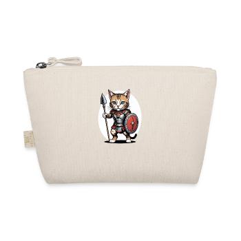 Chat Guerrier Romain Chat Cadeau - Trousse biologique - nature - Devant