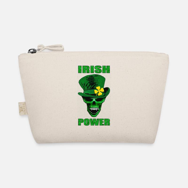 irish Schädel Bio-Täschchen