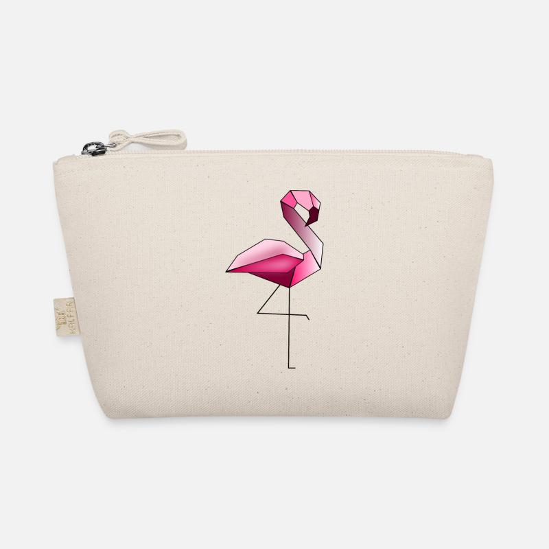 Flamingo - Bio-Täschchen - Natur