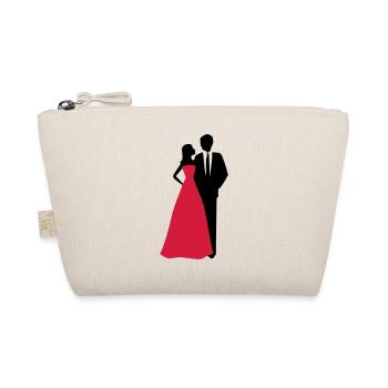Couples de mariage, jeune mariée, marié - Trousse biologique - nature - Devant