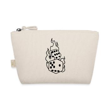 dices in flames - Organic Pouch - nature - Front