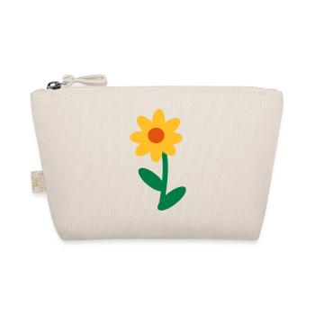 Blume - Bio-Täschchen - Natur - Vorne