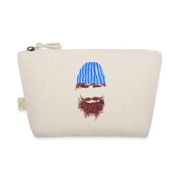 hipster bart - Bio-Täschchen - Natur - Vorne