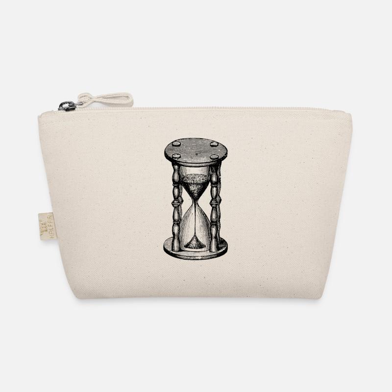 clock time clock time hourglass hourglass142 Organic Pouch