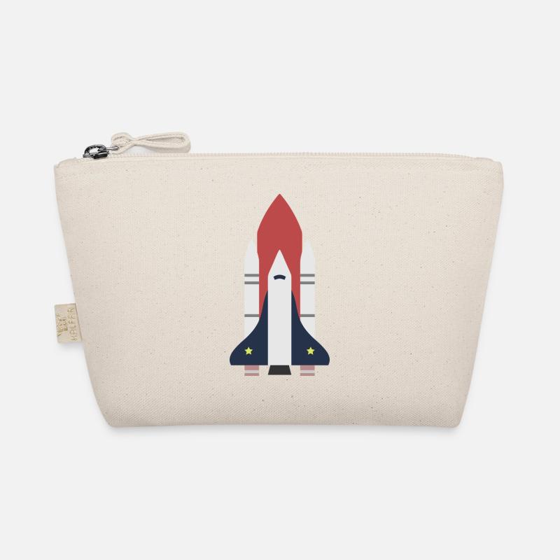 Rocket space gift idea Organic Pouch