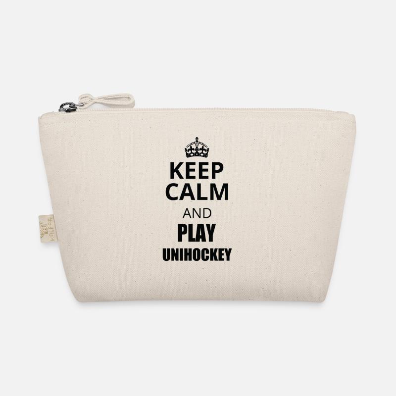 keep calm unihockey Bio-Täschchen