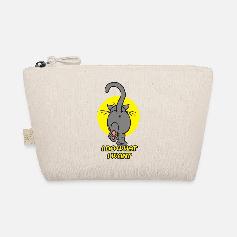 Chat arrière gris Trousse biologique