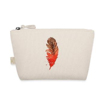 Feder - Bio-Täschchen - Natur - Vorne