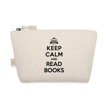 Keep calm and read books - Trousse biologique - nature - Devant