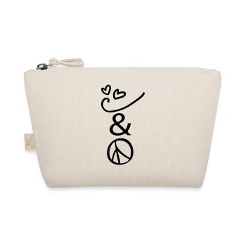 Love & Peace symbole - Trousse biologique - nature - Devant