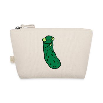 Funny Cucumber - Bio-Täschchen - Natur - Vorne