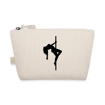Pole dancer stripper poledance sexy girl hot - Organic Pouch - nature - Front