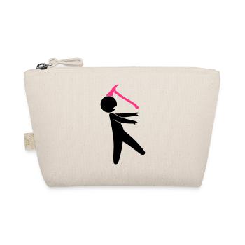 A zombie with an ax in the head - Organic Pouch - nature - Front