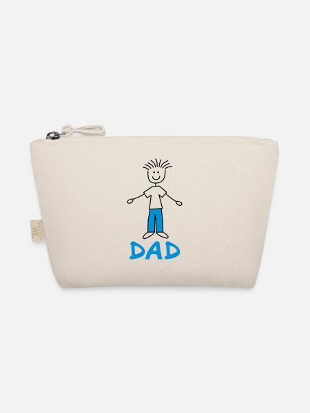 Dad - Organic Pouch - nature - Front