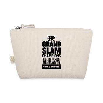 Wales - Grand Slam Champions - Organic Pouch - nature - Front