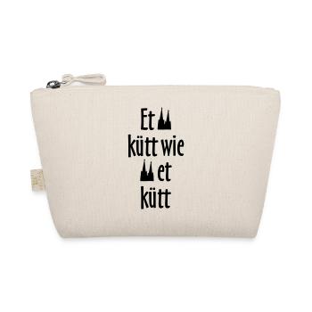 Et kütt wie et kütt - Köln Spruch Kölsche Sprüche - Bio-Täschchen - Natur - Vorne