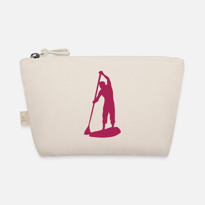 Paddle Board Silhouette Bio-Täschchen