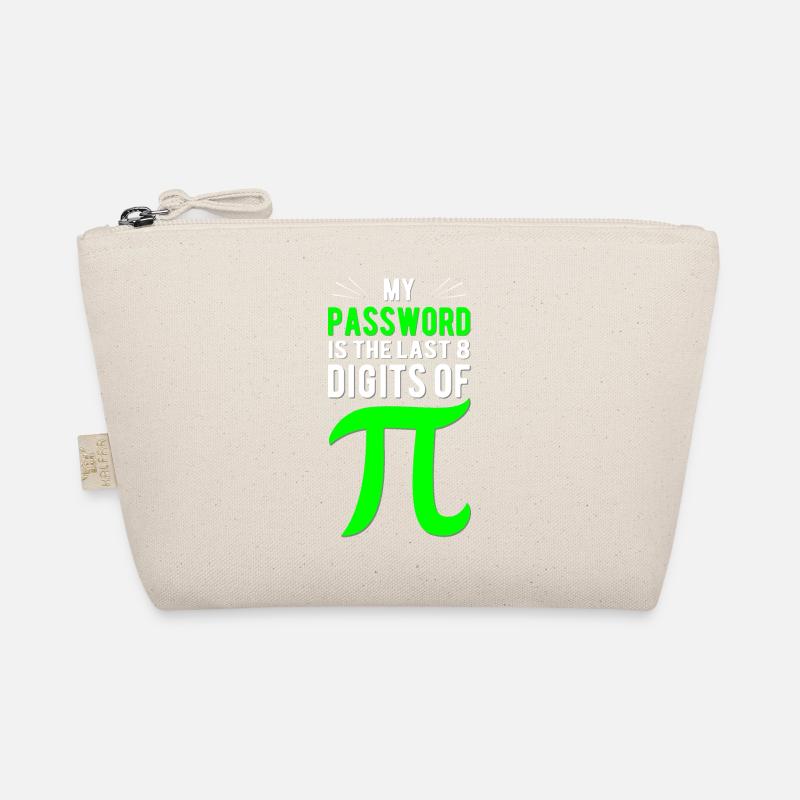 Passwort ist Pi Ziffern - Bio-Täschchen - Natur