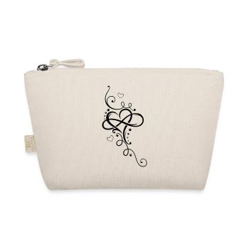 Herz, Unendlichkeit, heart, infinity - Trousse biologique - nature - Devant