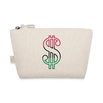 Dollar Sign - Organic Pouch - nature - Front