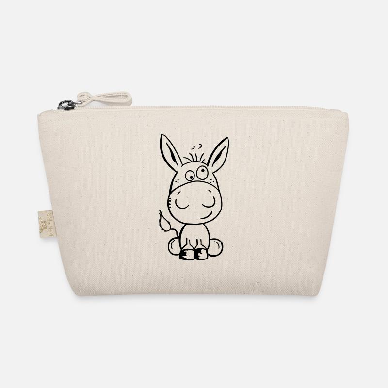 Eselchen Comic Tier - Tiere - Esel Organic Pouch