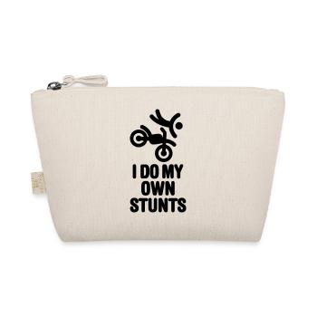 I do my own stunts - motocross off-road - Organic Pouch - nature - Front
