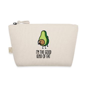 I'm the good kind of fat funny avocado big butt - Organic Pouch - nature - Front